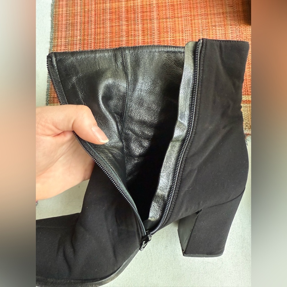 Vintage Prada Nylon/Leather Booties - Picture 16 of 16